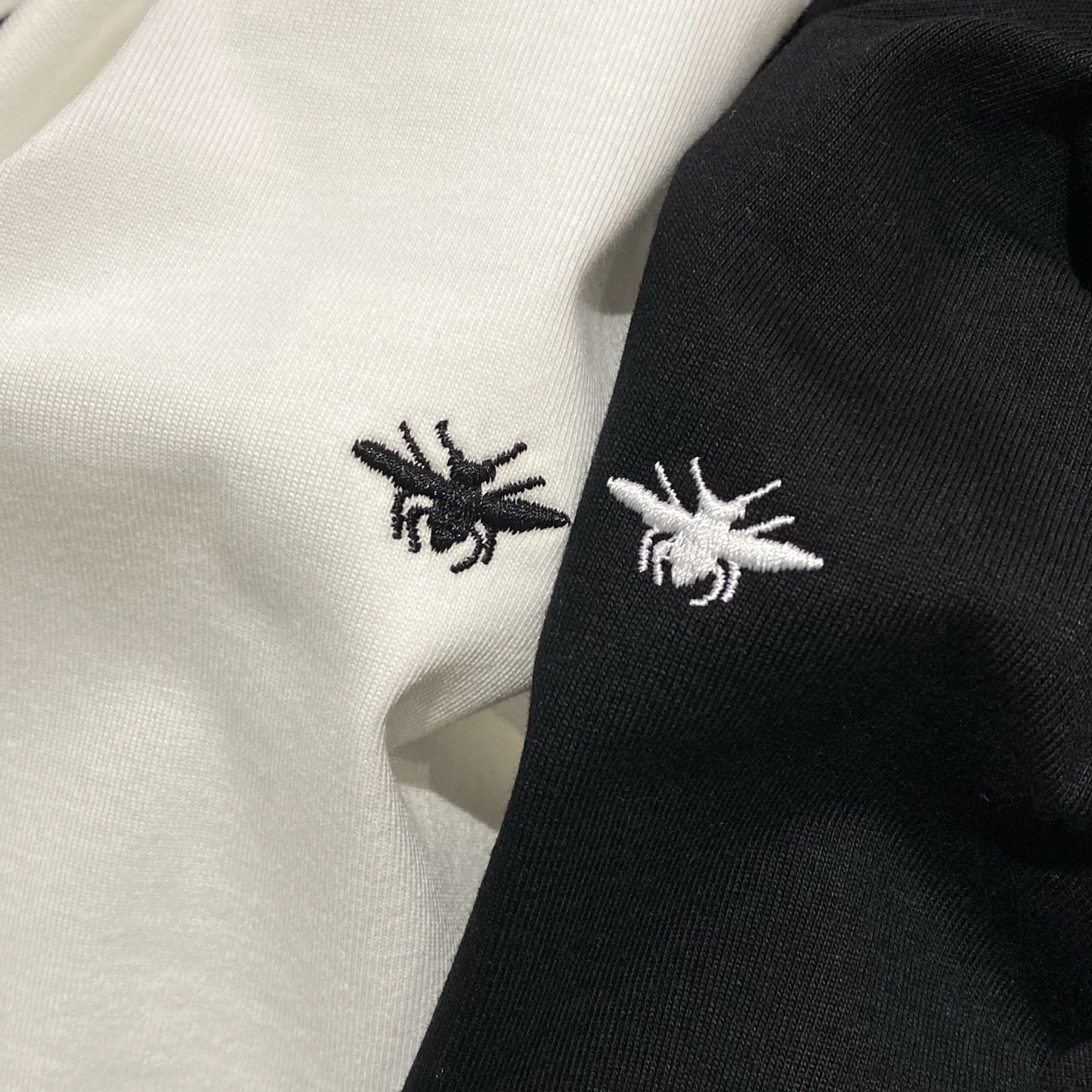 &wg.luxury- 4ior Homme embroidery oversized 2Colour item:E-F361D0321-2